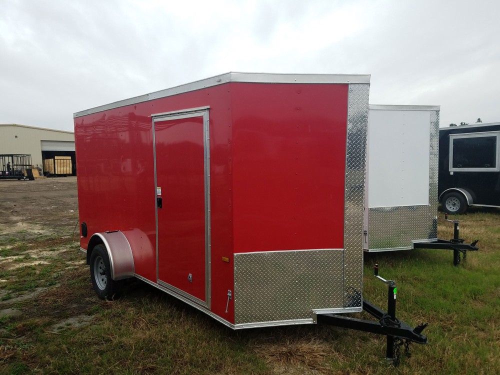 6x12 enclosed trailer - single axle