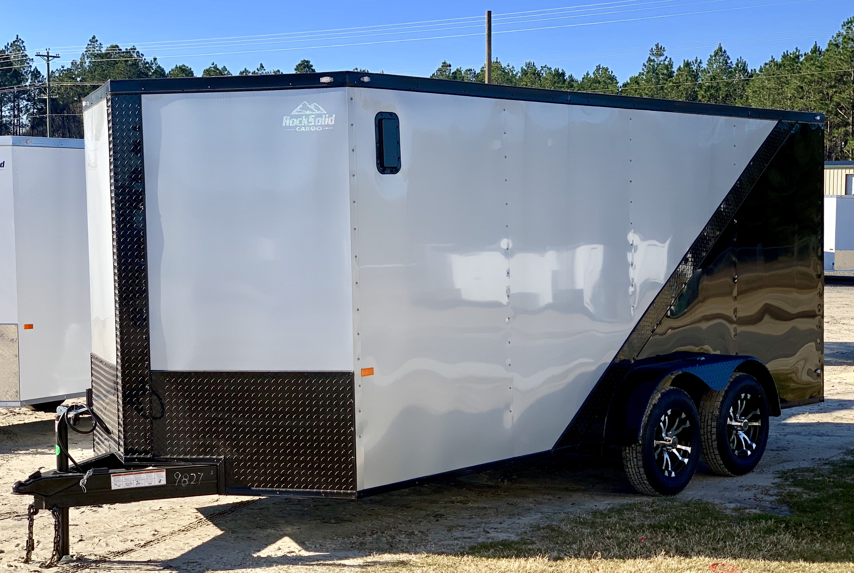 7x16ta 7x16 enclosed trailer
