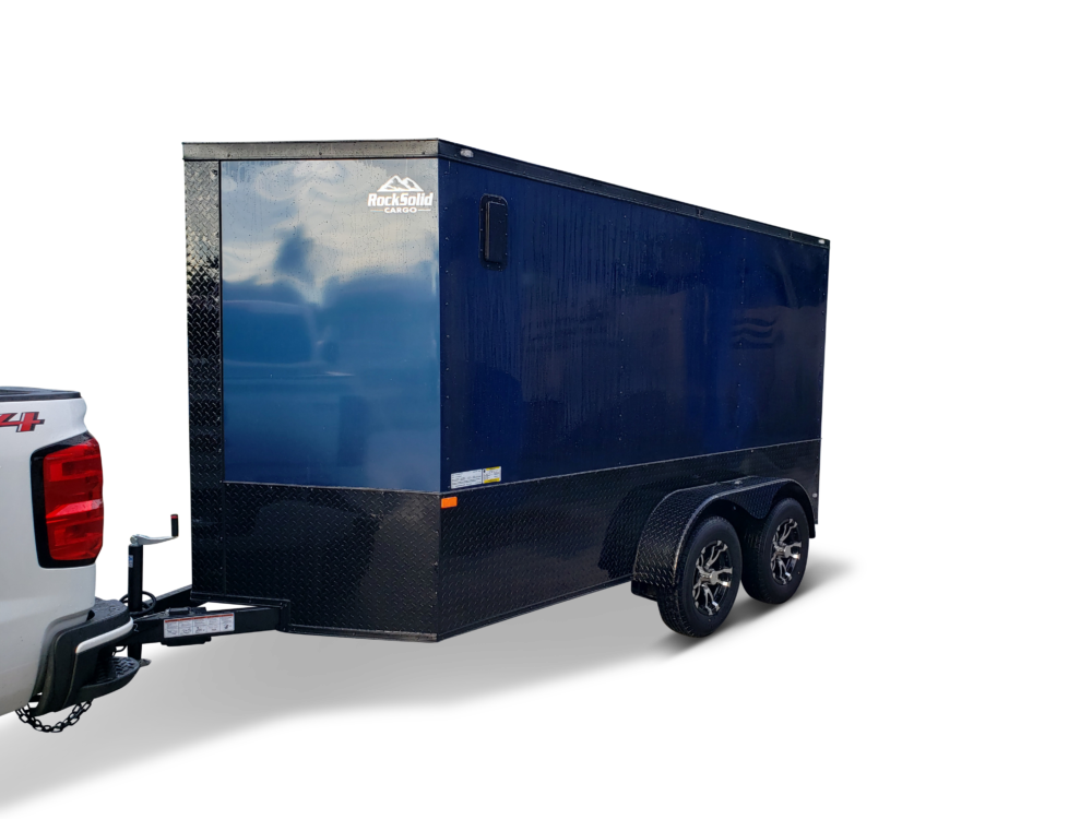 small v-nose enclosed trailer