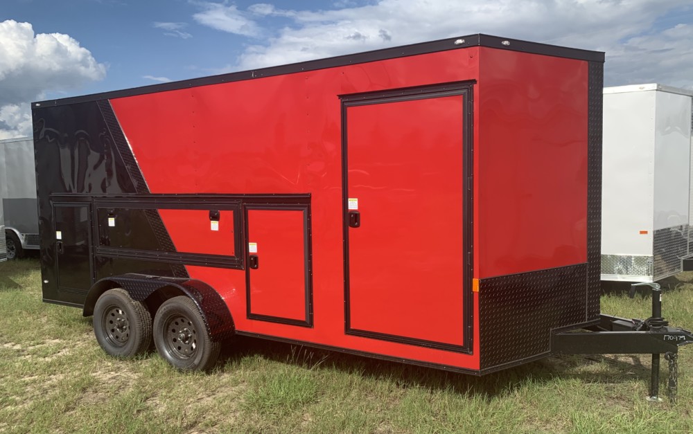 Purchasing A Contractor Trailer, Contractor Trailer Shelving