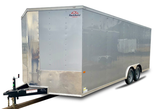 8.5x20 enclosed trailer