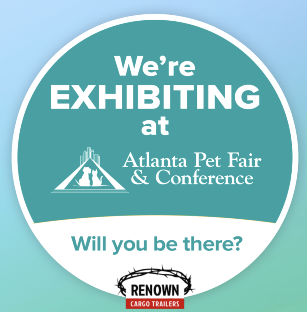 We're exhibiting at Atlanta Pet Fair & Conference